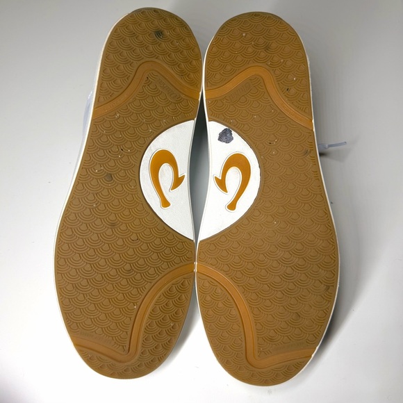 OLUKAI Men’s Lae‘ahi Li ‘Ili Convertible Leather Sneakers White Size- 9 - Picture 9 of 9